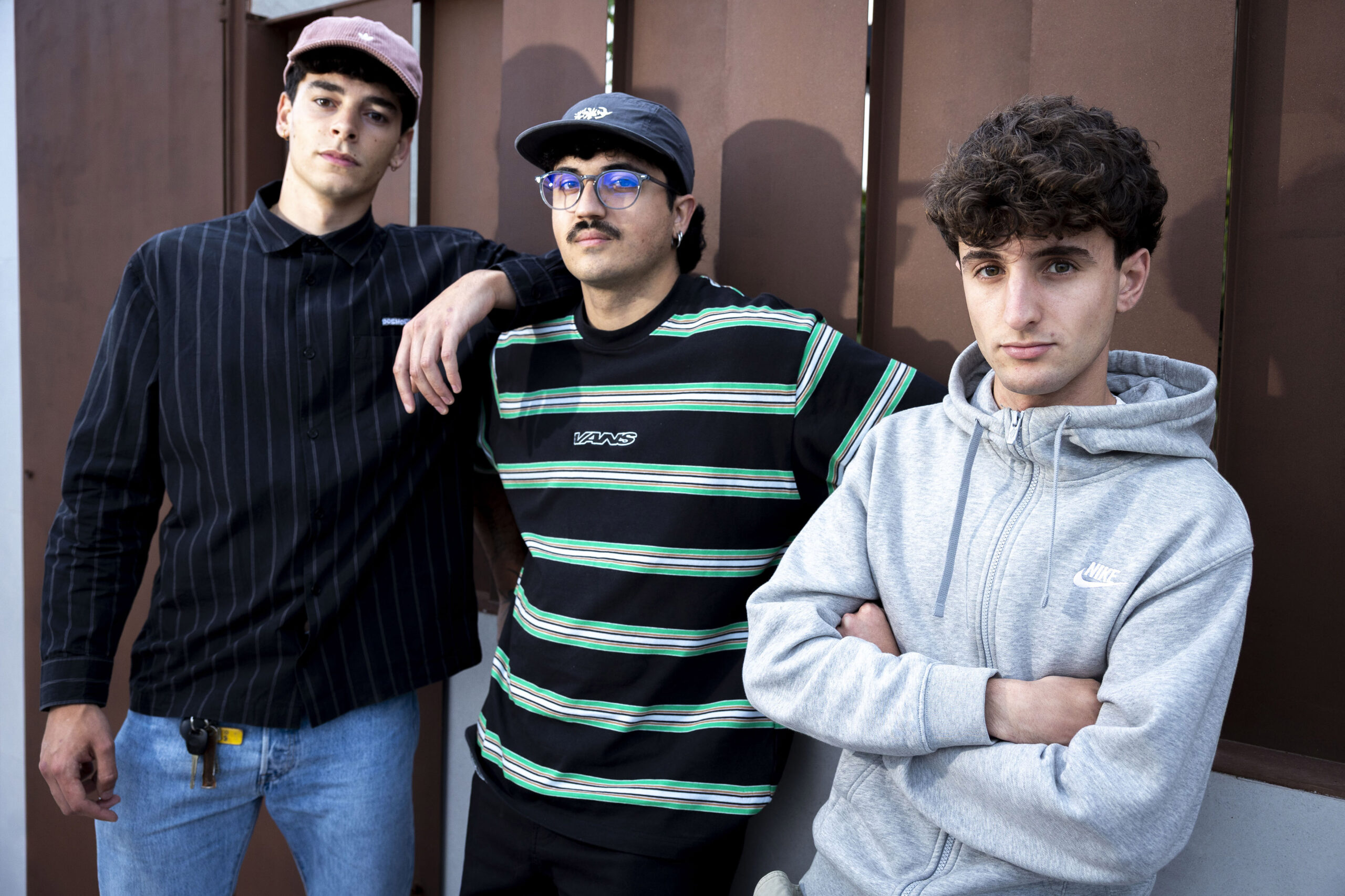 Sergi, Nico y Gorka de Trofeo para Nompeierdoniuna. Foto: Ángel Sánchez