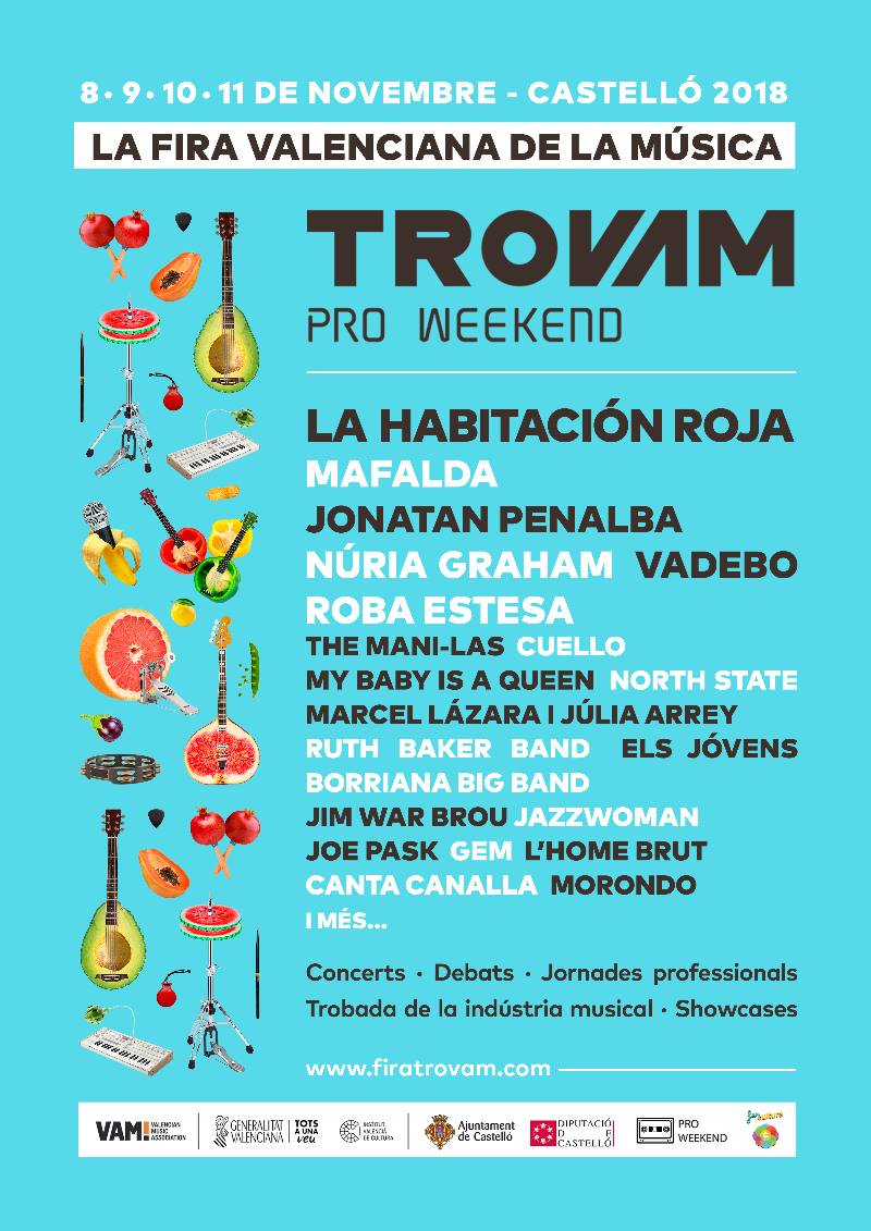 Cartel Fira Trovam-Pro Weekend 2018